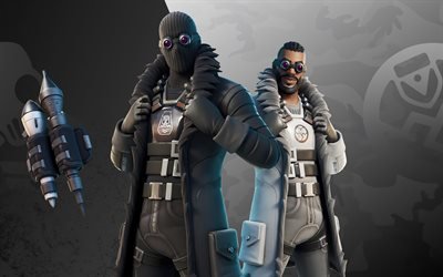 Fortnite, Renegade Shadow Outfit, 4k, characters, Fortnite skins, promo materials