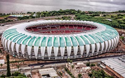 Estadio Jose Pinheiro Borda, Estadio Beira-Rio, Porto Alegre, Brezilya, Spor Kul&#252;b&#252; Uluslararası, Brezilya Futbol Stadyumu, modern spor salonlarına, Beira-Rio