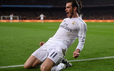 Gareth Bale, Real Madrid, Soccer, Spain, football stadium