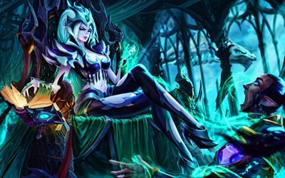 Morellia, 4k, jeux 2020, Minion Masters Forced to Duel, artwork, Morellia Minion Masters