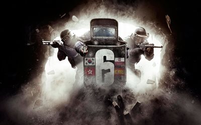 Tom Clancys Rainbow Six Siege, poster, 2017 games, shooter