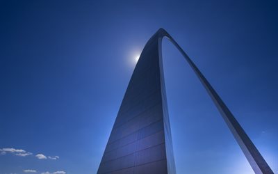 Gateway Arch, High-tech, monuments, St Louis, Missouri, USA