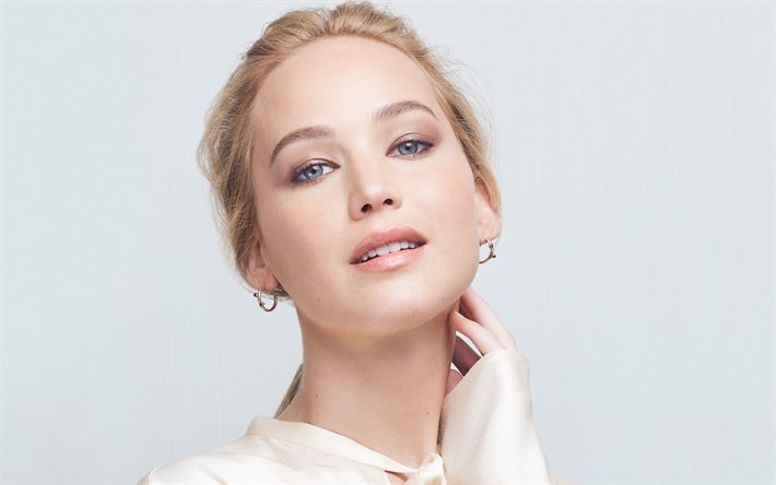 Jennifer Lawrence, l&#39;actrice am&#233;ricaine, portrait, american actrice populaire, photoshoot