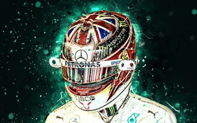 Lewis Hamilton, 4k, Mercedes-AMG Petronas, Motorsport, le british racing drivers, 2019 voitures de F1, Formule 1, F1 2019, Lewis Carl Davidson Hamilton, F1