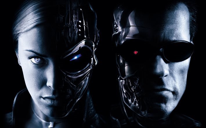 Terminator, Sci-Fi, Arnold Schwarzenegger, Kristanna Loken, La Fantas&#237;a, Terminator 3