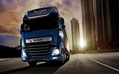 DAF XF, مساحة سوبر الكابينة, نقل البضائع, الحديث الشاحنات, أوروبا, DAF XF 530 متر