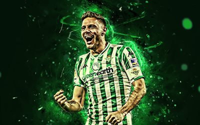 Joaquin, l&#39;obiettivo, il Real Betis FC, i calciatori spagnoli, La Liga, Joaquin Sanchez Rodriguez, calcio, luci al neon, arte astratta, LaLiga