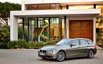 BMW 3, F31 Luxury Line, Touring 330d, station wagon, auto tedesche, BMW