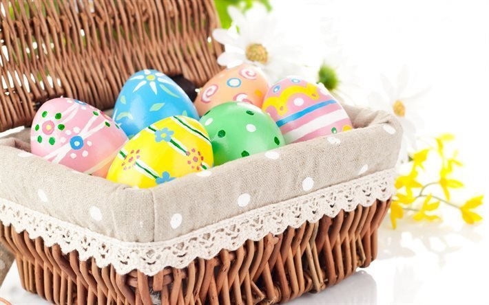 Paskalya, bahar, Paskalya yumurtaları, renkli yumurta