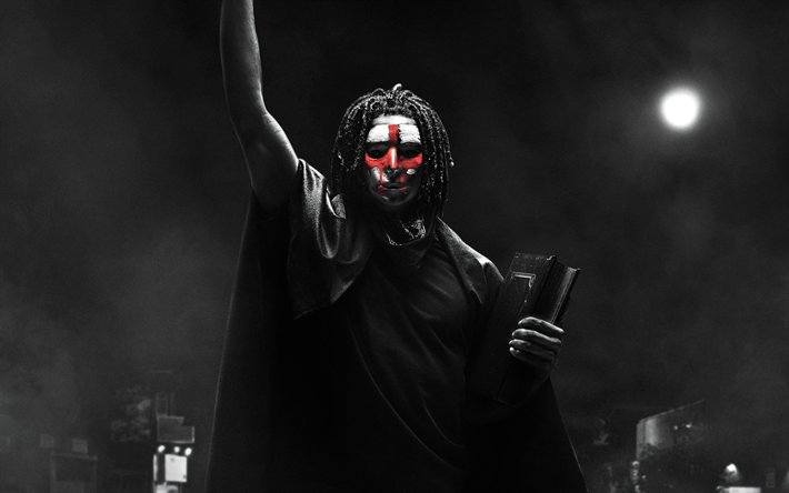 The First Purge, poster, 2018 movie, horror, Ylan Noel