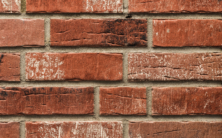 brun tegelv&#228;gg, tegel konsistens, cement lederna, murverk, brunt tegel, sten struktur, tegel bakgrund