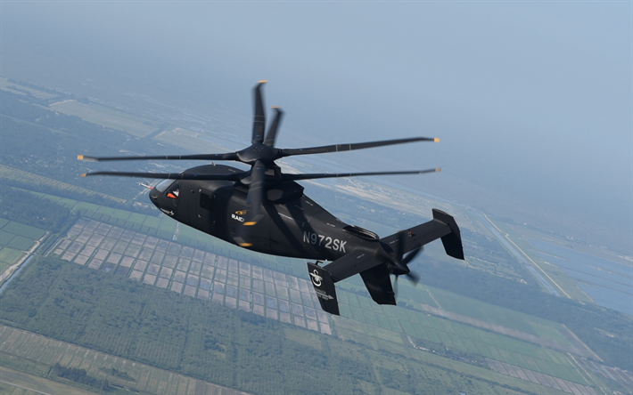 Sikorsky S-97 Raider, Amerikansk helikopter, Amerikansk spaning med helikopter, milit&#228;ra helikoptrar, nya bek&#228;mpa helikoptrar, S-97, Sikorsky Aircraft