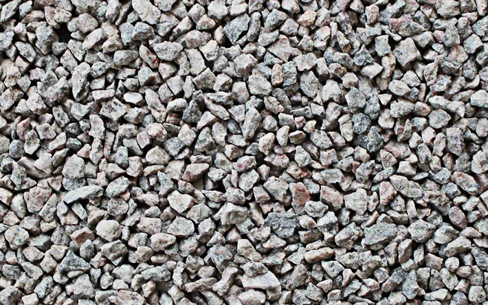 kies-textur, granit krume textur, stein, licht, hintergrund, kleine kieselsteine, textur, kies