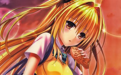 Golden Darkness, manga, To LOVE-Ru, artwork, Konjiki no Yami, protagonist, Yami