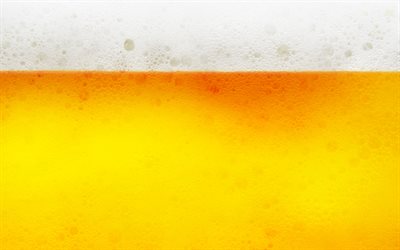 ビールと発泡体の質感, 飲食感, ビール, 白泡, ビールの背景
