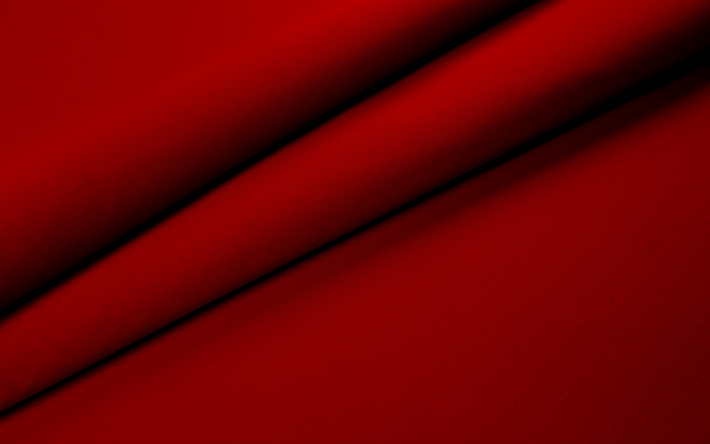 de poli&#233;ster vermelho textura, vermelho de textura de tecido, fundo de tela, fundo vermelho, tecido de poli&#233;ster