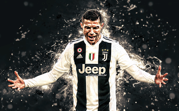 Download wallpapers 4k, Cristiano Ronaldo, Juventus FC ...