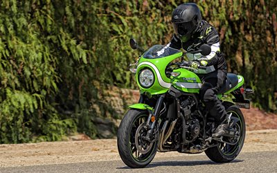 Kawasaki Z900RS, en 2020, de sport, de v&#233;lo, de nouveaux verte Z900RS, japonais sports motos, Kawasaki