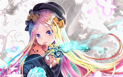 Abigail Williams, violinist, Fate Grand Order, Foreigner, Fate Series, girl with violin, protagonist, manga, TYPE-MOON
