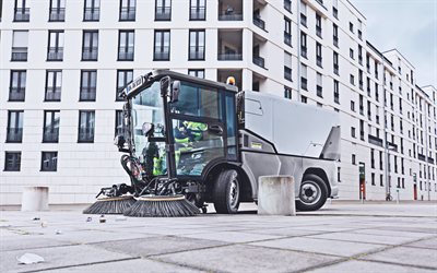 Karcher MC 250, 4k, utility vehicles, 2022 sweepers, HDR, special equipment, sweepers, Karcher