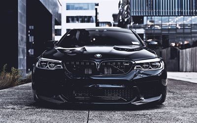 Vorsteiner, BMW M5, F90, tuning, 2019 cars, BMW 5-series, german cars, black F90, Customized BMW M5, BMW F90, BMW