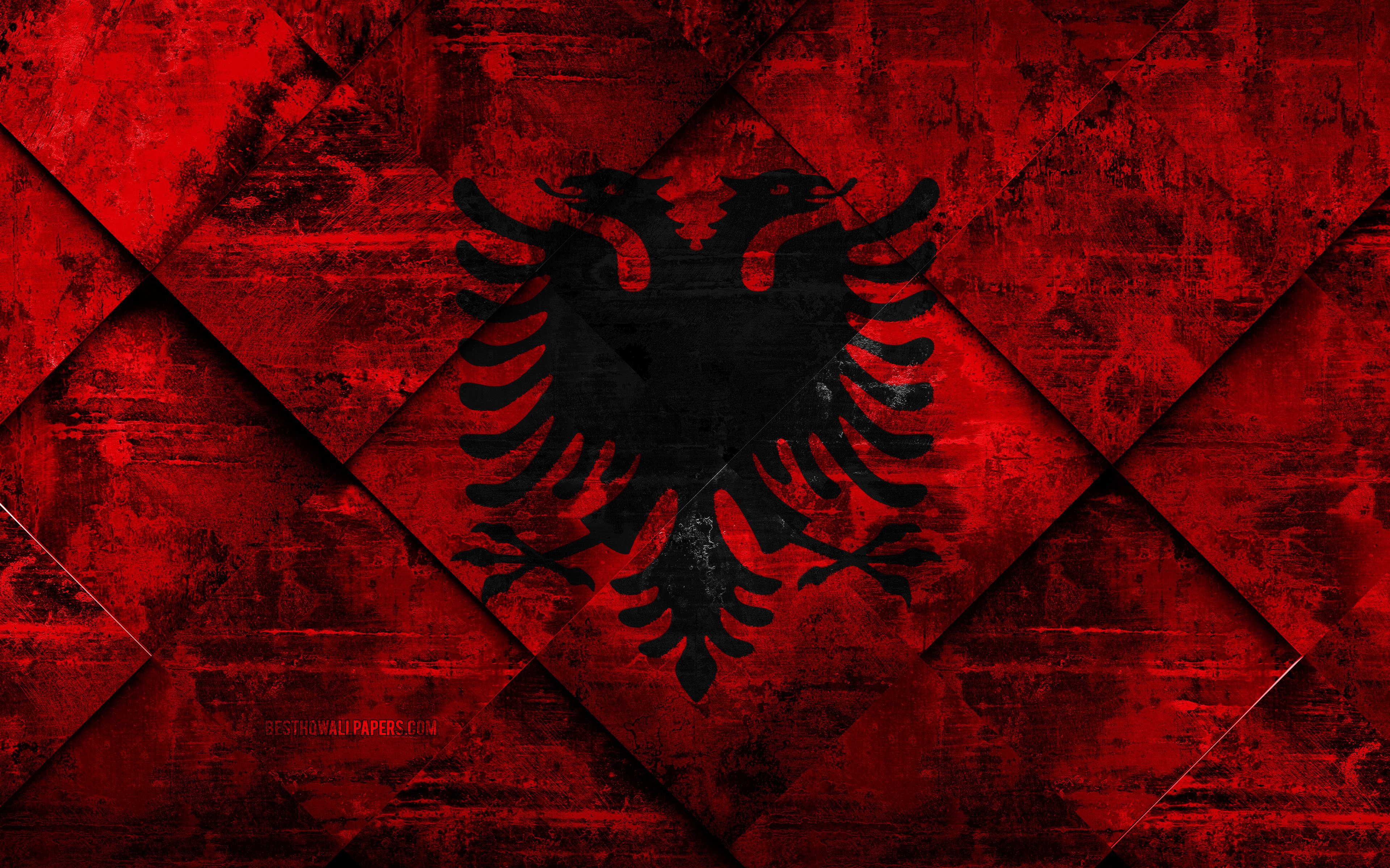 Албания флаг обои
