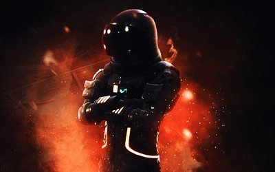 Oscuro Voyager, la oscuridad, Fortnite, personajes, 2019 juegos, Fortnite Battle Royale, Oscuro Voyager Fortnite