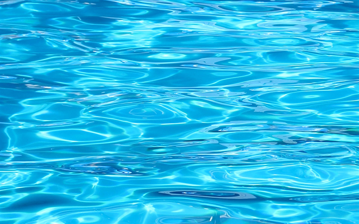 青色の水質感, プール, 水質感, 波背景, マクロ, 青色の背景, 青い水, 波, 水背景