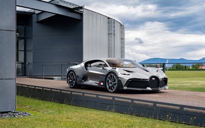 Bugatti Divo, hipercarro, vista frontal, exterior, tuning Divo, supercarros de luxo, Bugatti