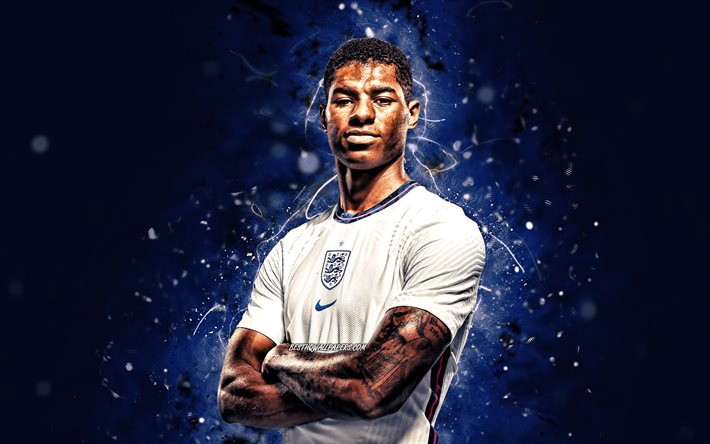 ダウンロード画像 マーカス ラッシュフォード 4k イングランド代表 サッカー サッカー選手 青いネオンライト イングランドのサッカーチーム マーカス ラッシュフォード4k フリー のピクチャを無料デスクトップの壁紙