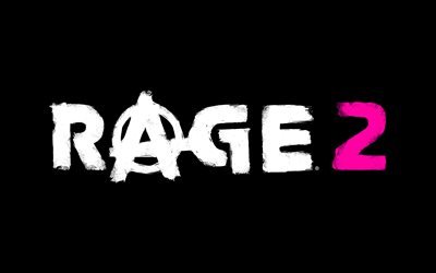Rage 2, 4k, logotipo, m&#237;nimo, shooter, la Rabia