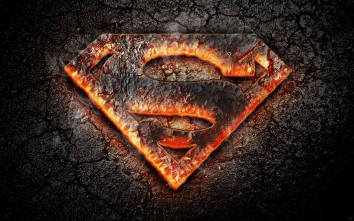 Spiderman, fire logo, 3D art, superheroes, creative, fire, Spider-Man