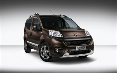 Fiat Qubo, 4k, 2017 auto, microvan, L classe, Fiat