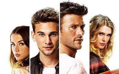 Overdrive, 2017, Scott Eastwood, Freddie Thorp, Gaia Weiss, Alexander Richard Pettyfer, New movies, poster, promo