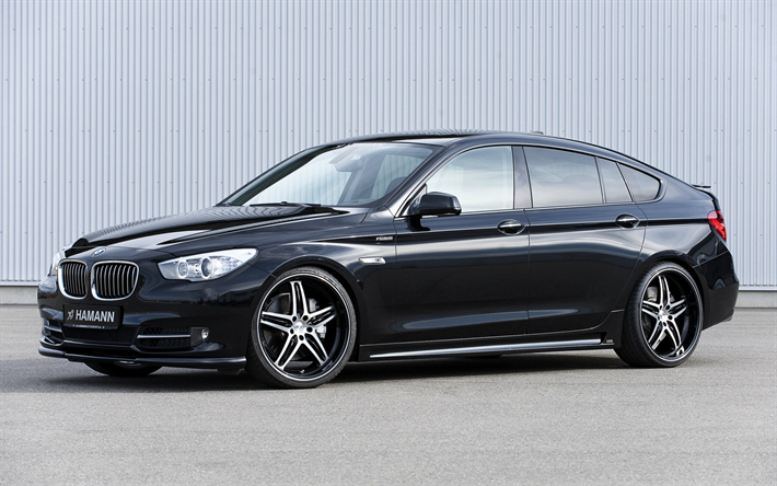BMW 5 GT, Gran Turismo, 5-serie, 550i, Hamann, F07, esterno, vista frontale, tuning bmw 5 gt