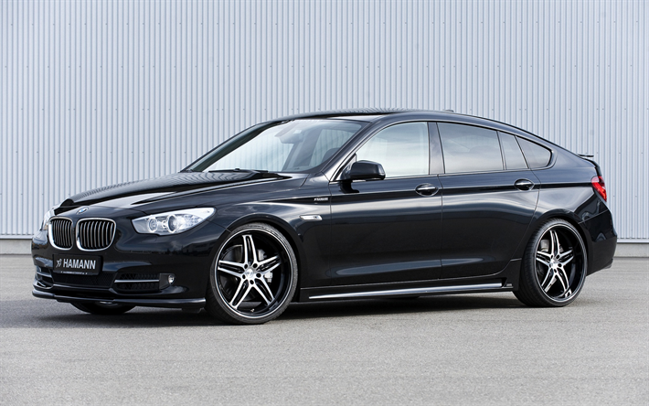 BMW 5 GT Gran Turismo, 5-series 550i, Hamann, F07, exterior, vista de frente, tuning bmw 5 gt