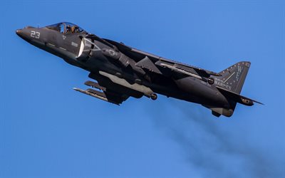 McDonnell Douglas AV-8B Harrier II, Militar norte-americana de aeronaves, For&#231;a A&#233;rea dos EUA, aeronaves de ataque ao solo, aeronave de decolagem vertical