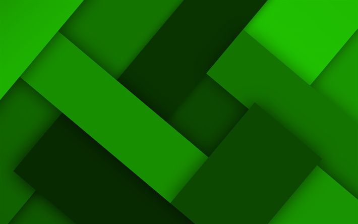 lignes vertes, 4k, le mat&#233;riel de conception, de cr&#233;ation, de formes g&#233;om&#233;triques, une sucette, des lignes, des formes g&#233;om&#233;triques, le vert de la conception des mat&#233;riaux, des bandes, de la g&#233;om&#233;trie, le green