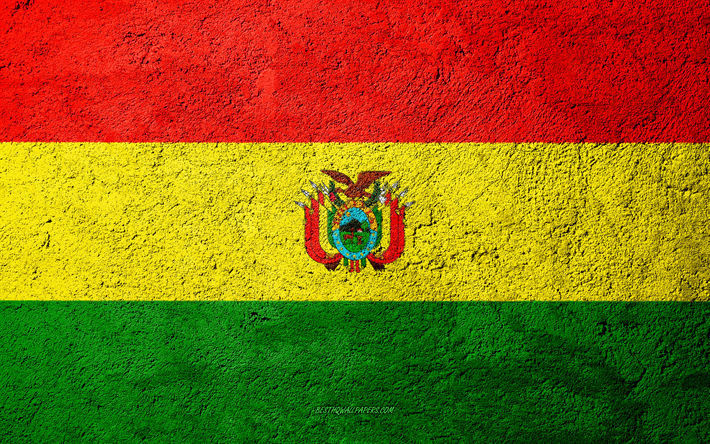 علم بوليفيا, ملموسة الملمس, الحجر الخلفية, بوليفيا العلم, أمريكا الجنوبية, بوليفيا, الأعلام على الحجر
