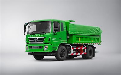 Hongyan Genpaw, 4k, studio, camion 2021, dumper, LKW, 2021 Hongyan Genpaw, camion cinesi, trasporto merci, SAIC