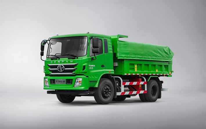 Hongyan Genpaw, 4k, studio, 2021 trucks, dumper, LKW, 2021 Hongyan Genpaw, chinese trucks, cargo transport, SAIC
