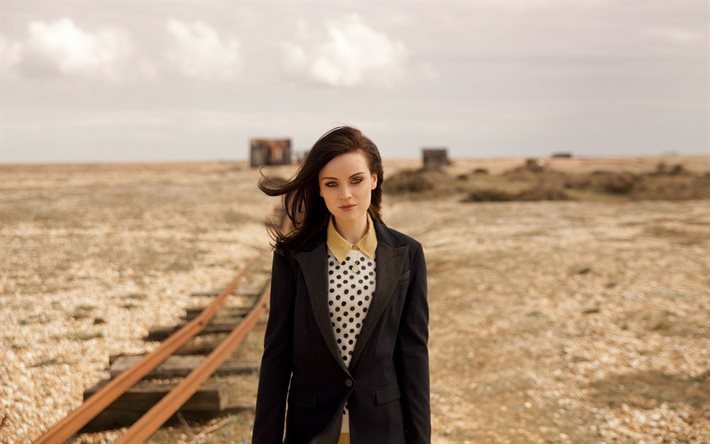 Amy MacDonald, 4k, singer, superstars, brunette, actress, beauty