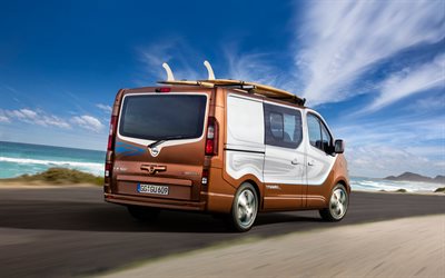 Opel Vivaro, 2017, microbuses, coches nuevos, coches para el viaje, verano, Opel