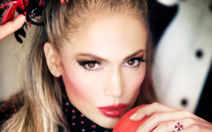 Jennifer Lopez, American singer, magazine, photoshoot, portrait, make-up, j lo