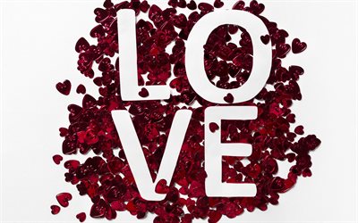 L&#39;amour des concepts, en verre violet, coeur, saint Valentin, romance