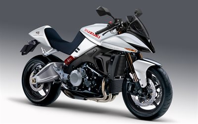 GSX1300 Suzuki Katana, 2018, 4k, spotbike, motos novas, Japon&#234;s motocicletas, Suzuki