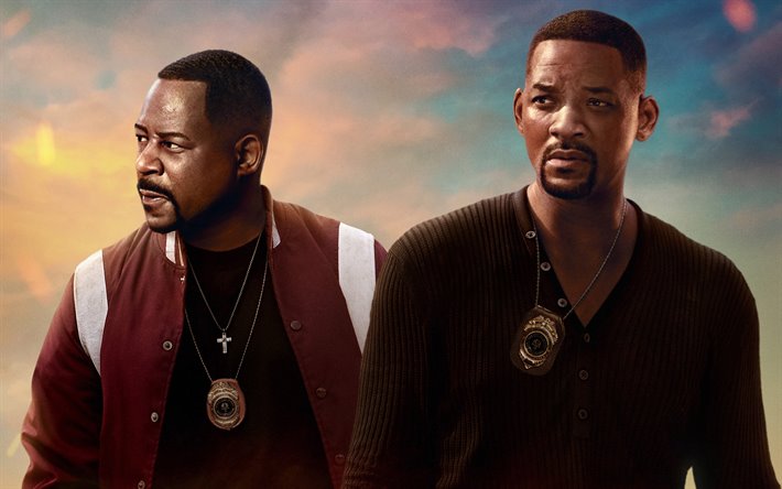 Bad Boys For Life, 2020, 4k, poster, promotional materials, Will Smith, Martin Lawrence, main characters