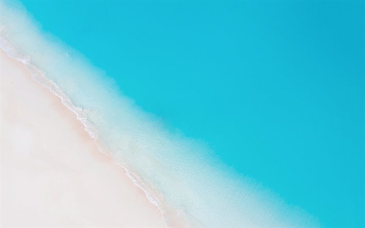 yukarıdan sahil, havadan g&#246;r&#252;n&#252;m&#252;, Karayipler, blue lagoon, beyaz kum, deniz manzarası