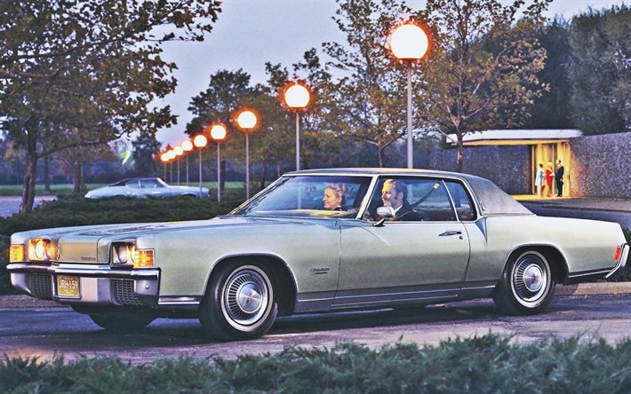 Oldsmobile Toronado, retroautot, 1971 autot, 9657, amerikkalaiset autot, Oldsmobile