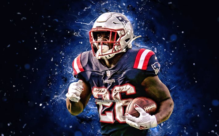 2020 Sony Michel, New England Patriots, Football Legends Complement - DB, QXI2754DB